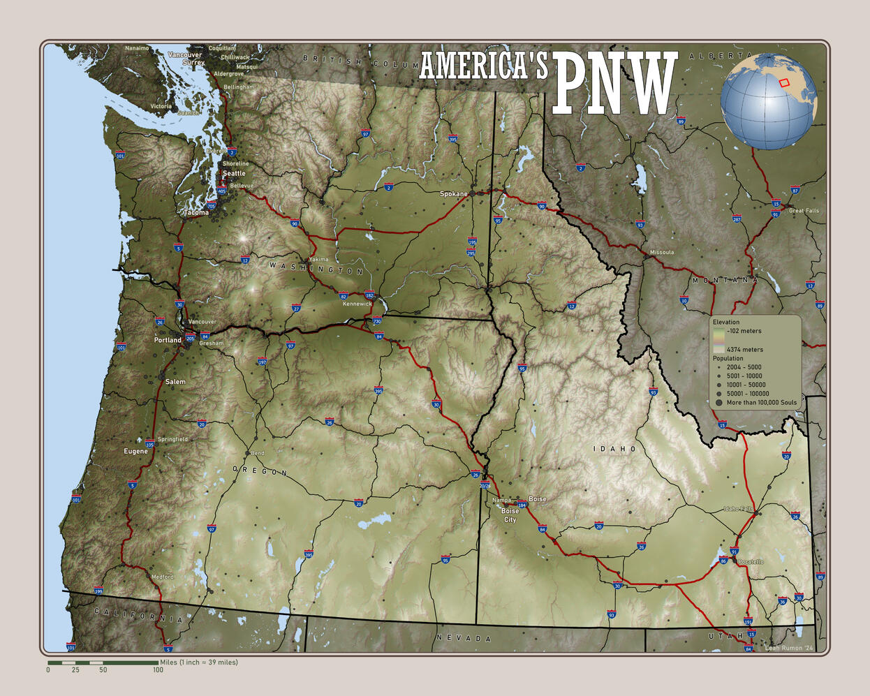 UMN Cartography: The Pacific Northwest